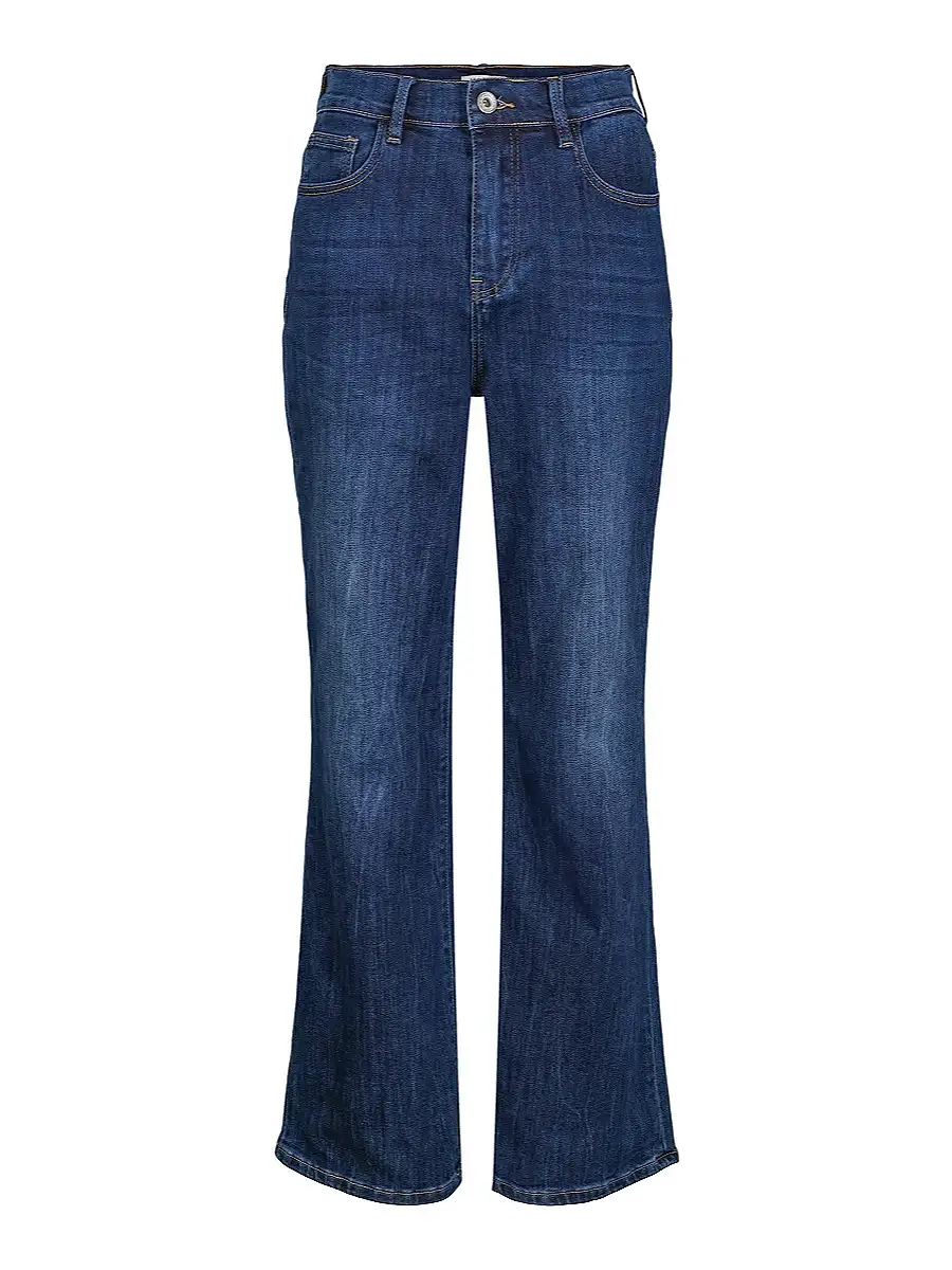 Straight loose leg denim