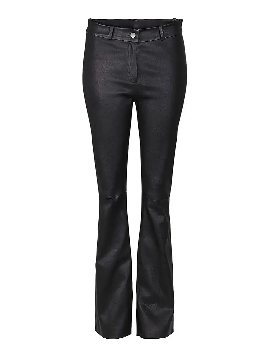 235/236-262 Leather boot cut trouser