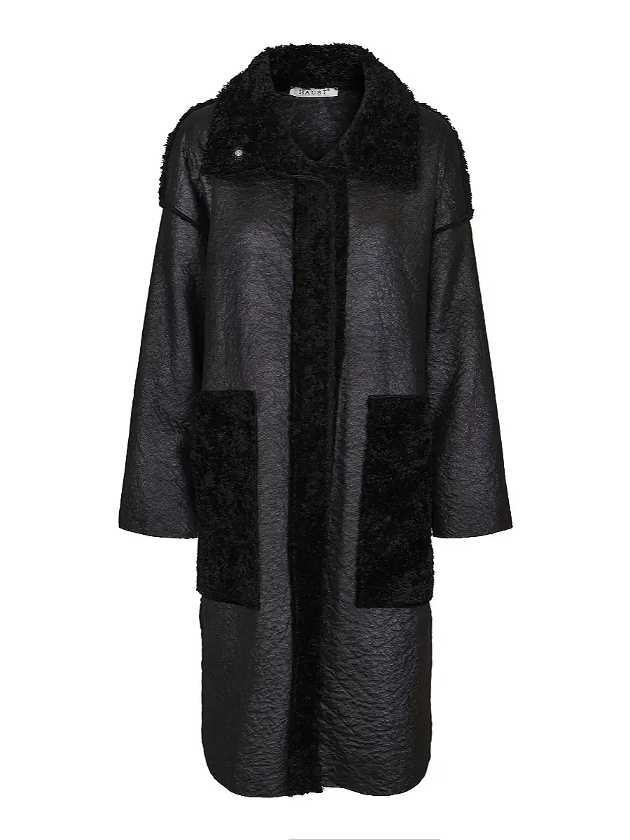Reversable fur coat